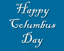 Happy Columbus Day (gif)