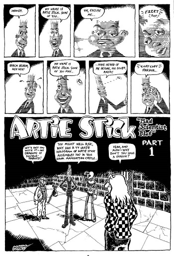 Artie Stick in Mad Scientist Plot (comics)