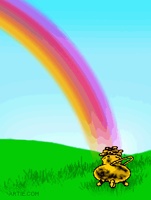 Pot of Gold and rainbow picture