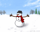 snowman cartoon